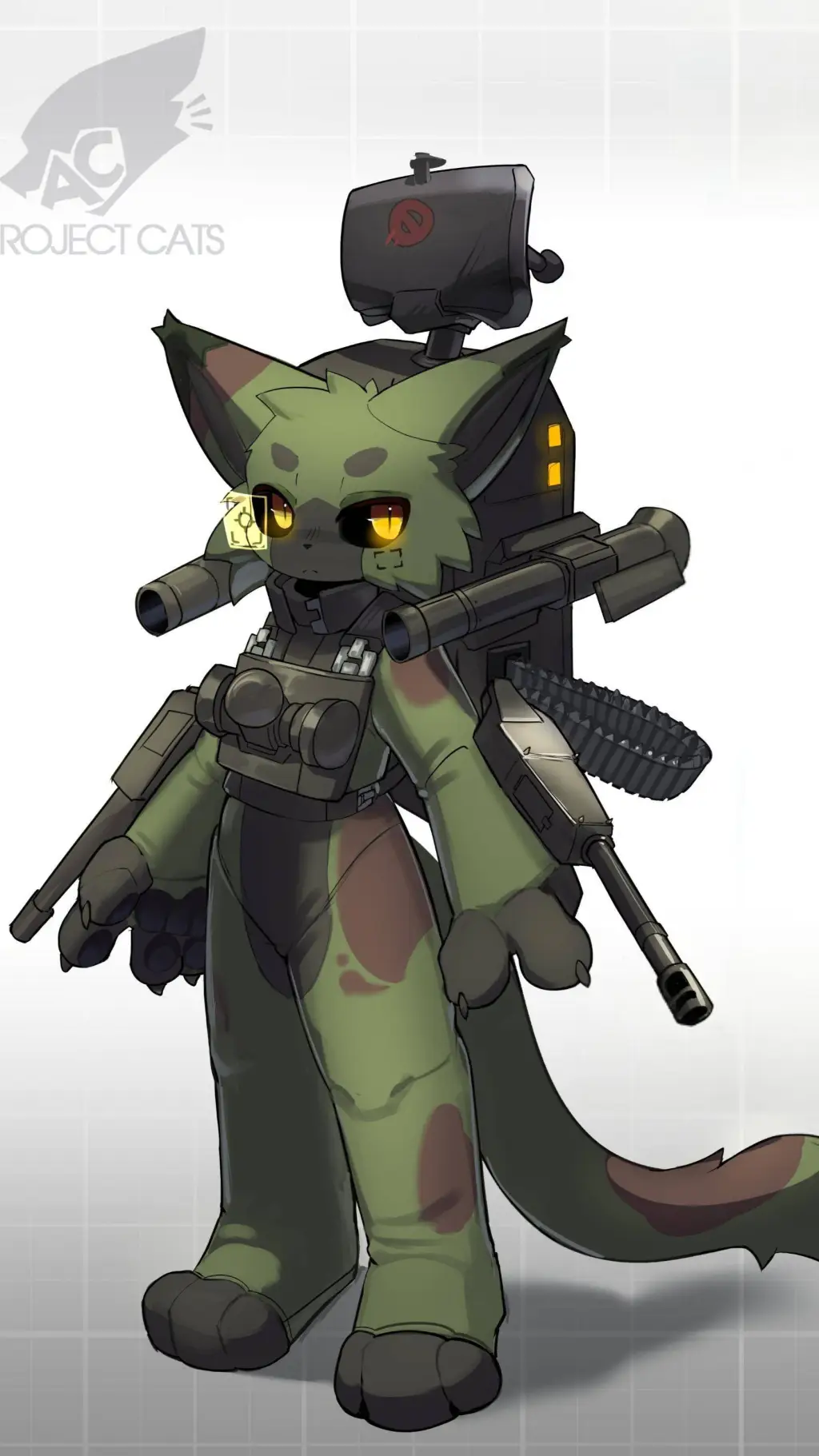 ai character: Gyro T. Flakpanzer background
