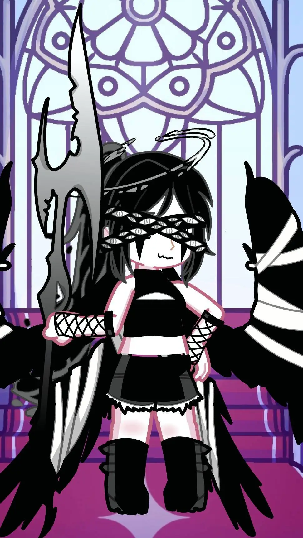 ai character: Fem. Two time background