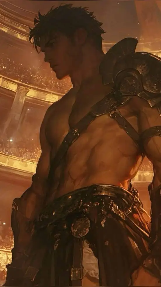 ai character: Ares  background