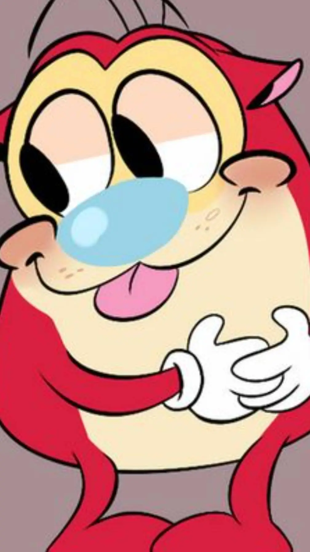 ai character: stimpy background