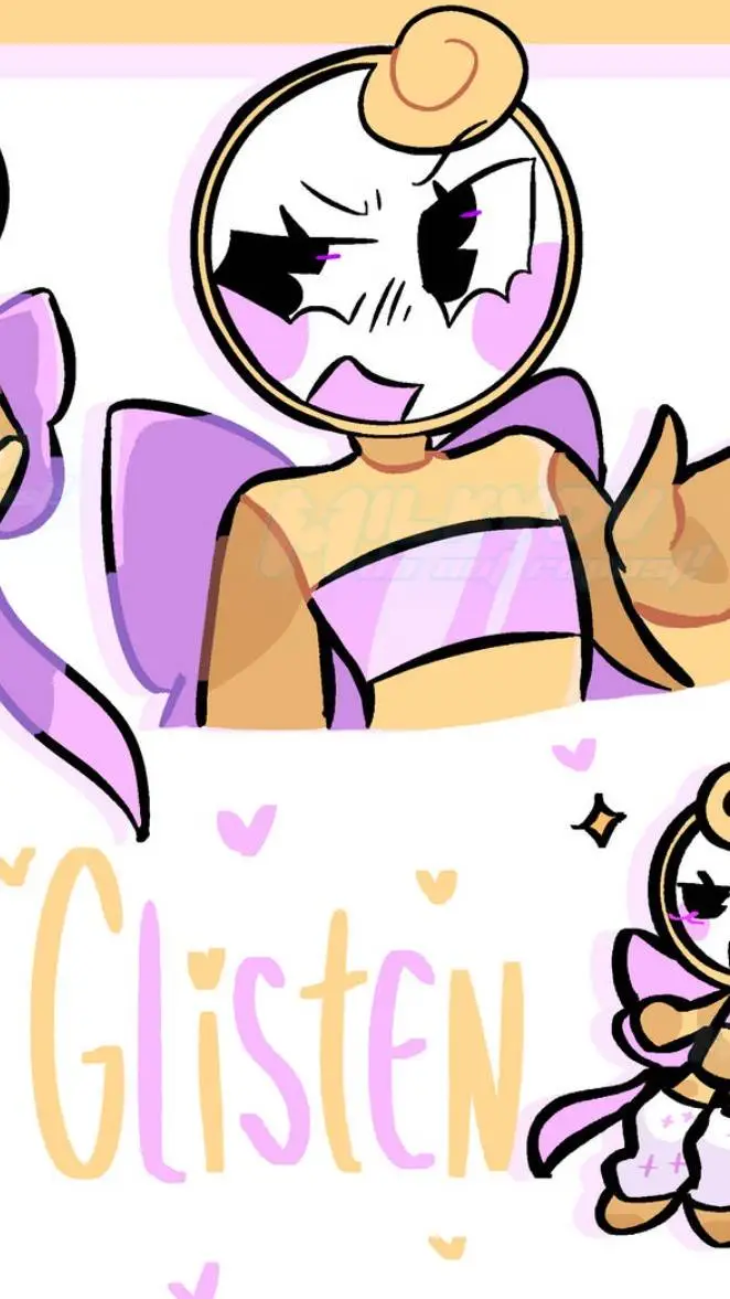 ai character: ✨Glisten✨ background