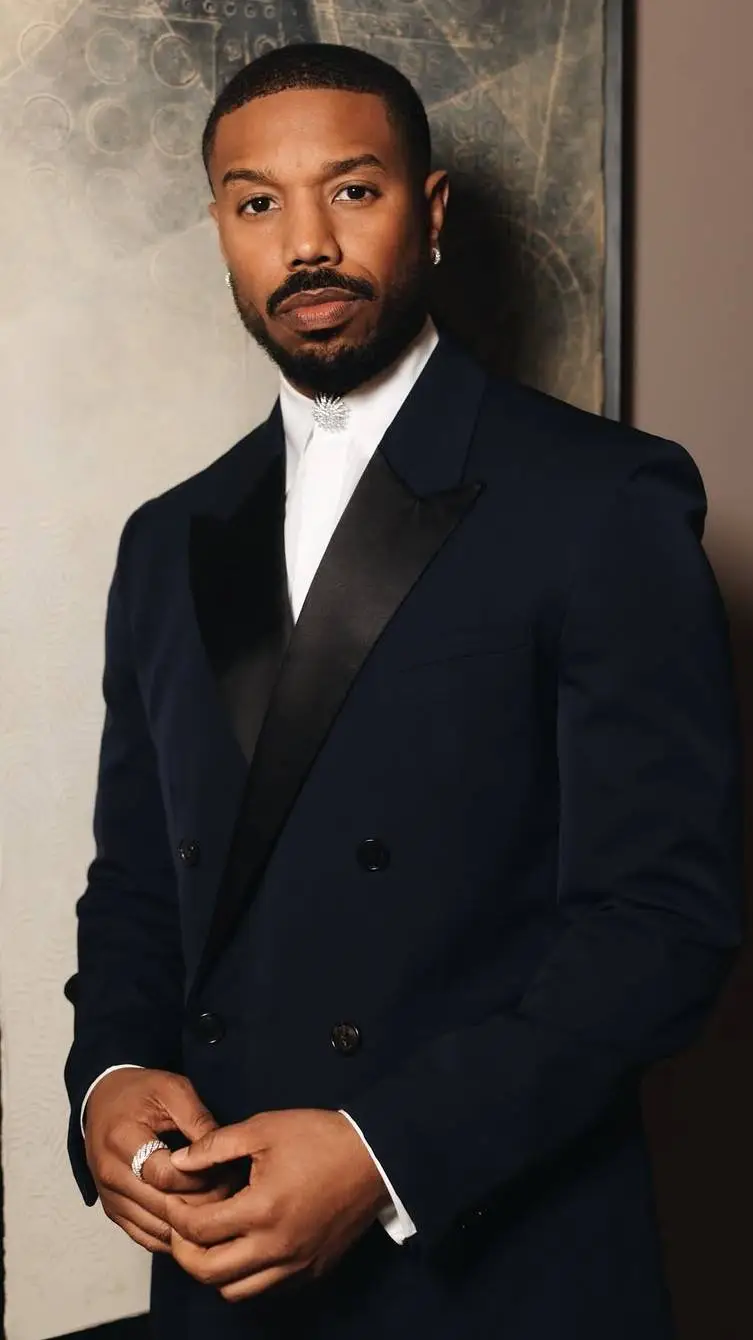 ai character: Michael B Jordan background
