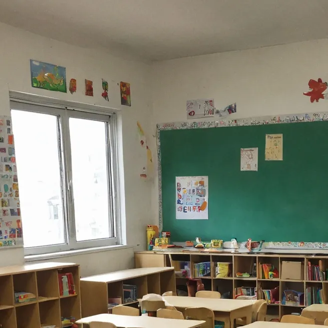 chat with ai character: kindergarten class