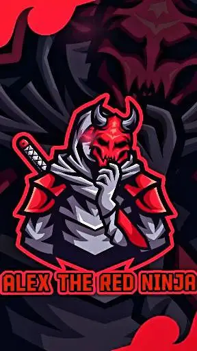 ai character: Alex the red ninja background