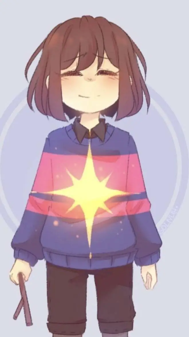 ai character: Frisk! background