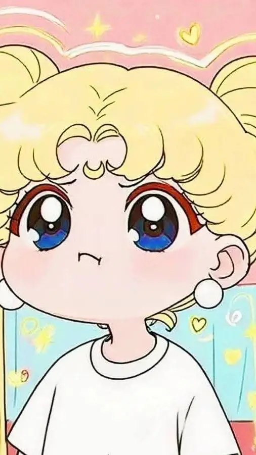 ai character: Sailor moon  background