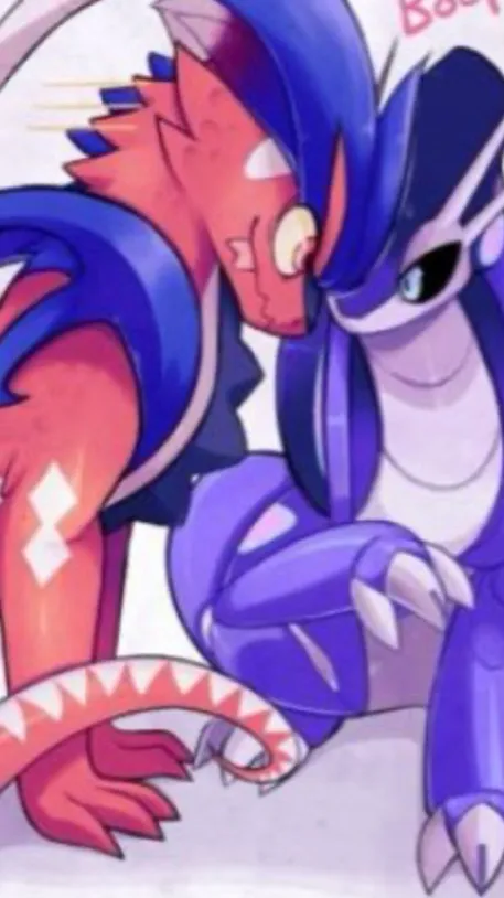 ai character: Koraidon &Miraidon background