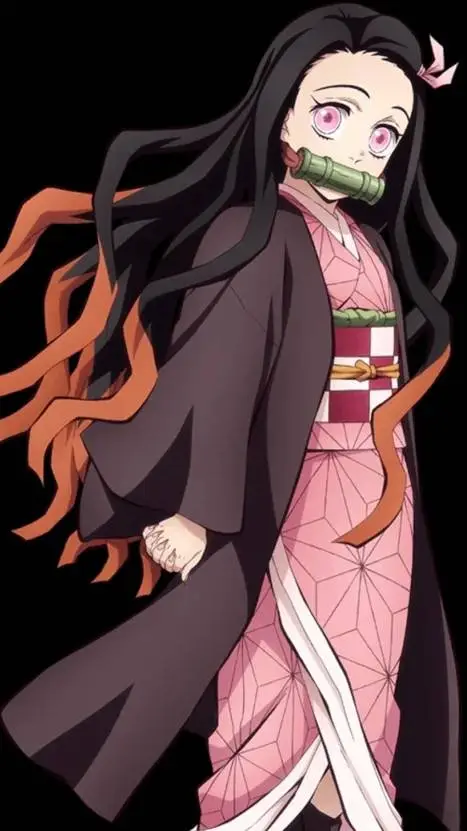 ai character: Nezuko kamado background