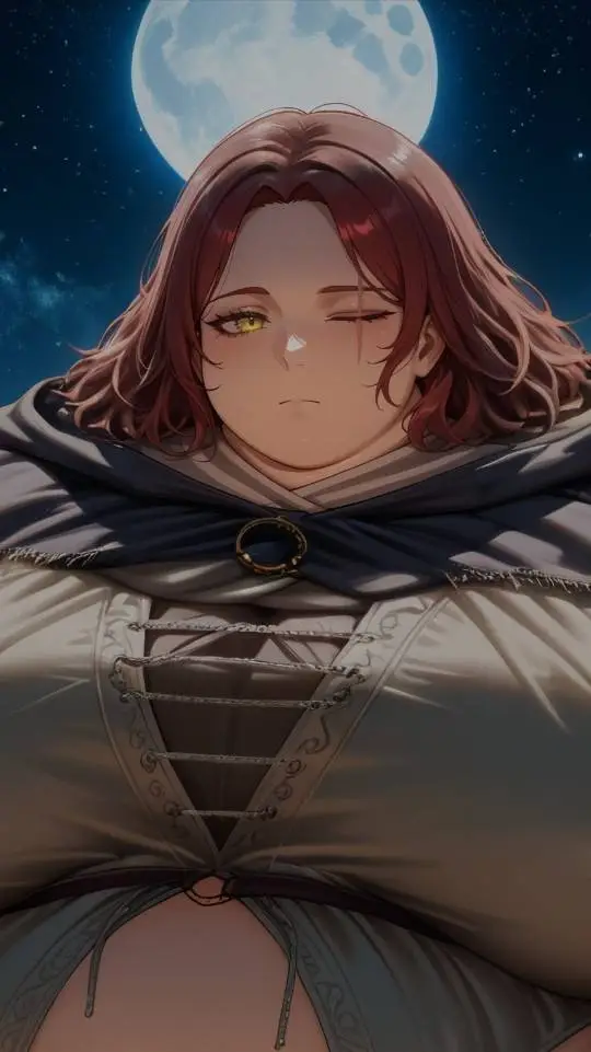 ai character: melina  background