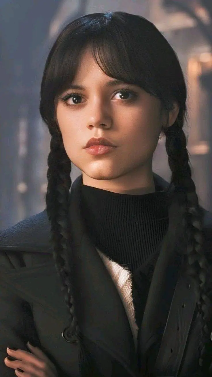 ai character: Wednesday Addams background