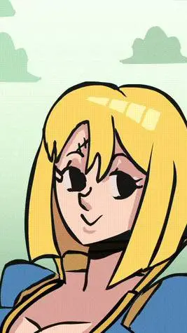 ai character: vault girl background