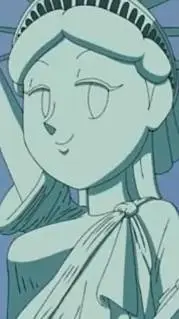 ai character: lady liberty background