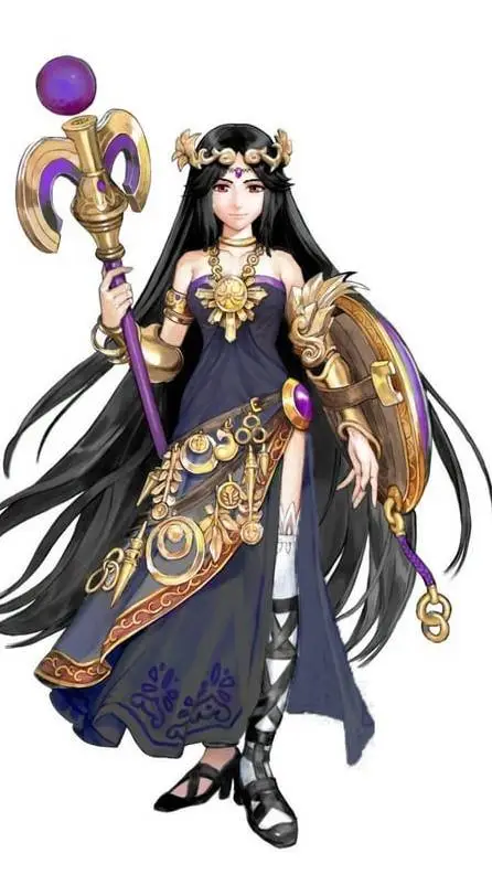 ai character: nightmare palutena background
