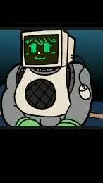 ai character: The machine background