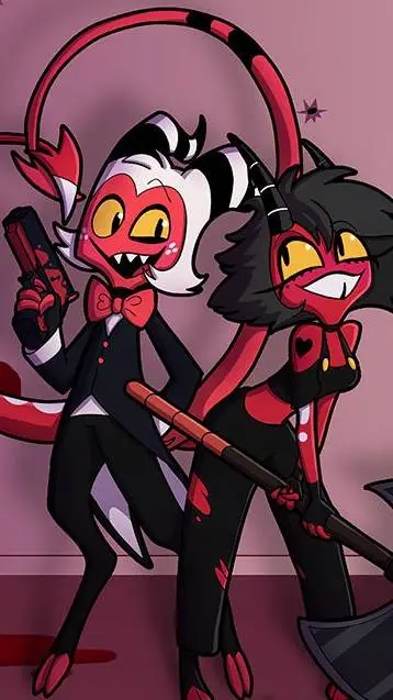 ai character: Millie and Moxxie background