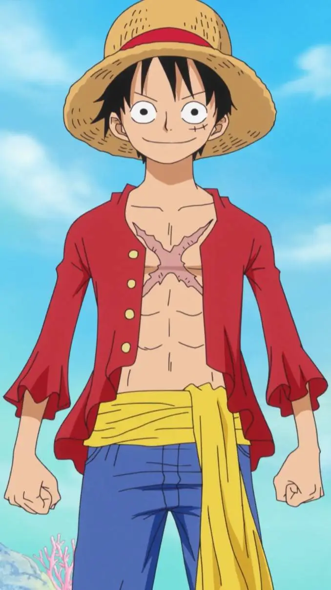 ai character: Monkey D. Luffy background