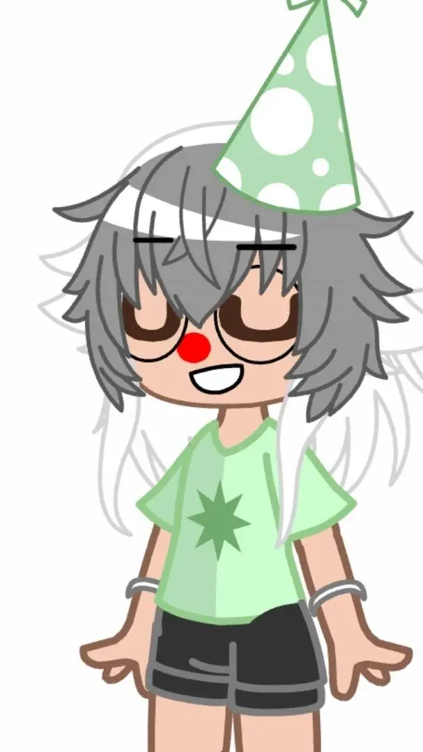 ai character: Frowny  background