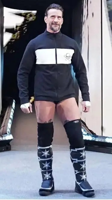 ai character: CM punk  background
