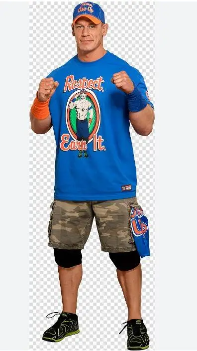 ai character: John Cena  background