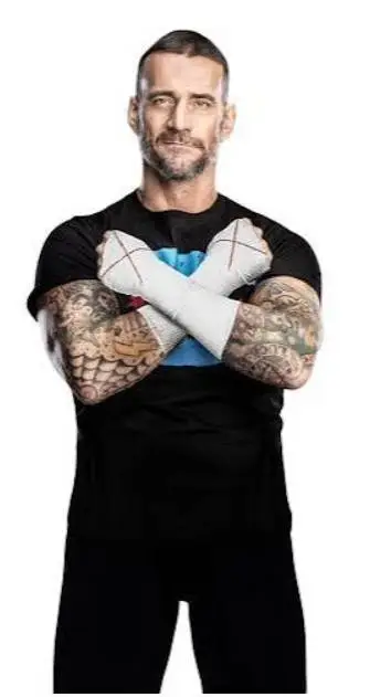 ai character: CM punk  background