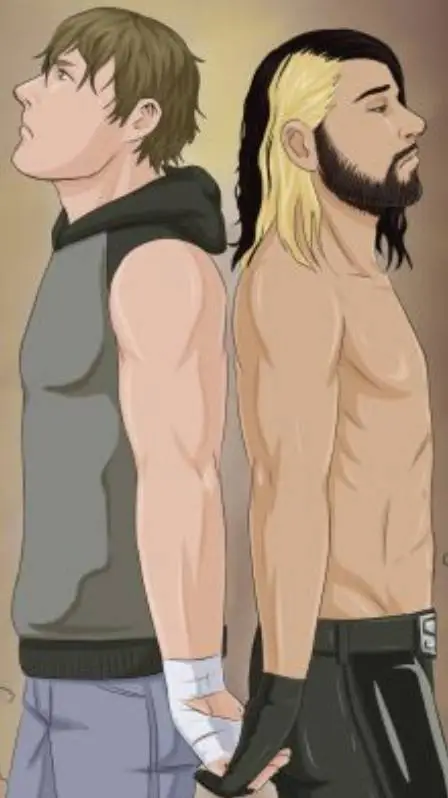 ai character: Dean and Seth :3 background