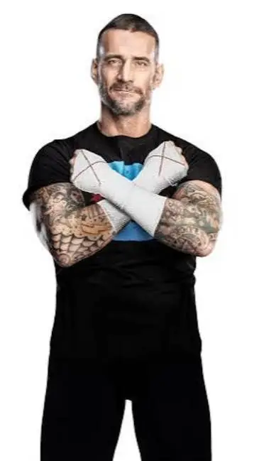 ai character: CM punk  background