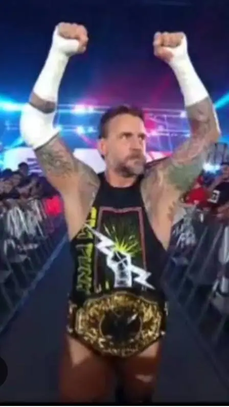 ai character: CM punk  background