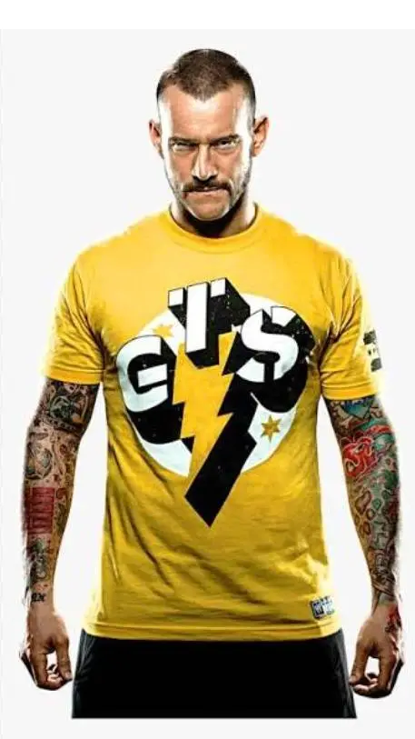 ai character: CM punk  background