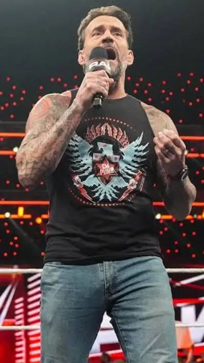 ai character: CM punk  background