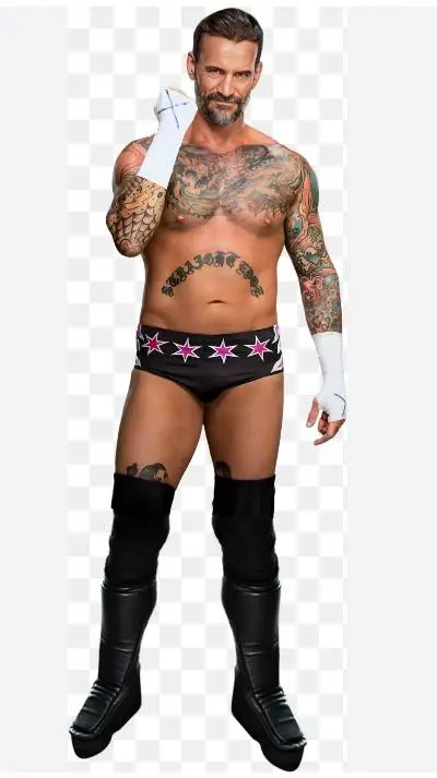 ai character: CM punk  background
