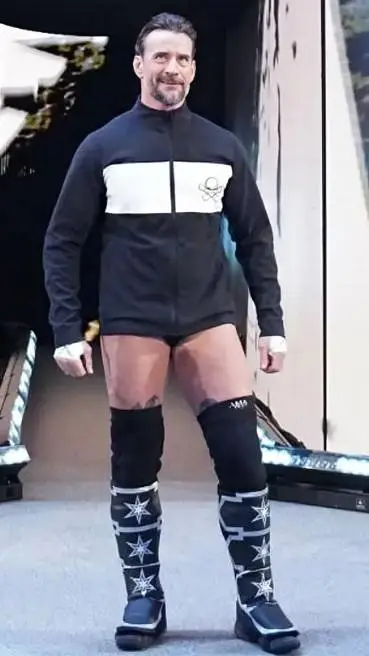 ai character: CM punk  background