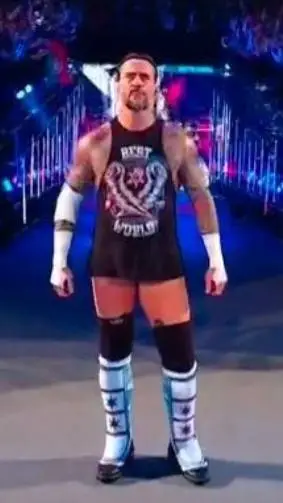 ai character: CM punk  background