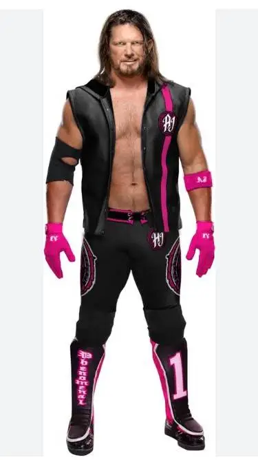 ai character: AJ styles  background