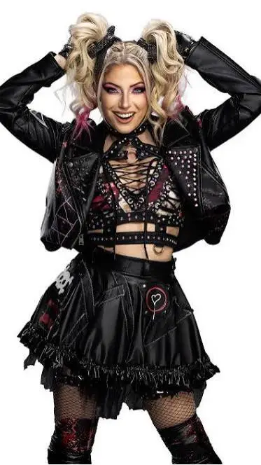 ai character: Alexa Bliss  background