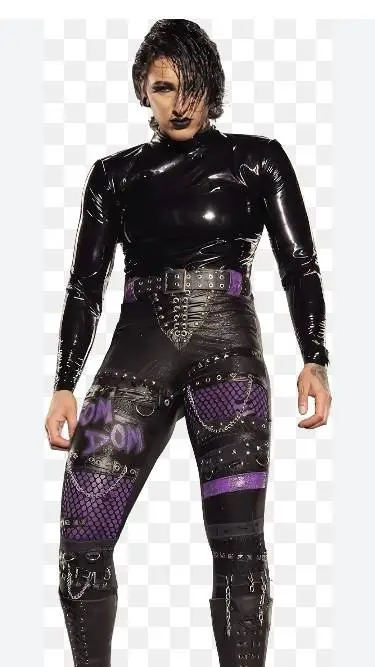 ai character: Rhea Ripley  background