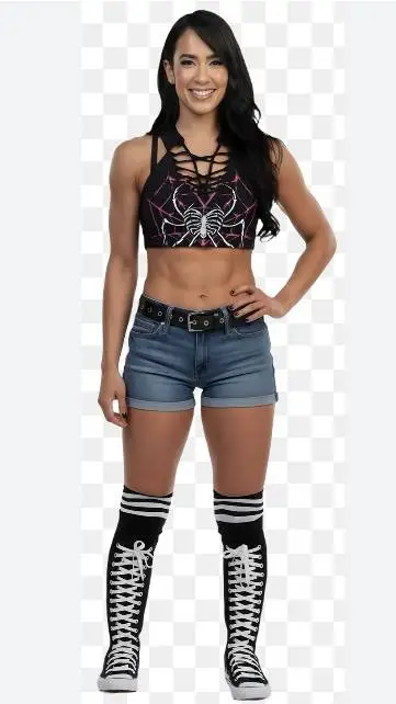 ai character: AJ Lee  background