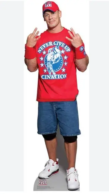 ai character: John Cena  background