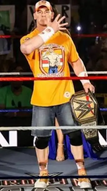 ai character: John Cena  background