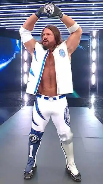 ai character: AJ styles  background