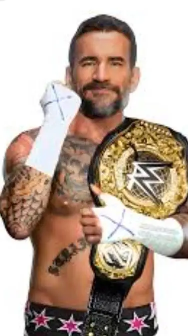 ai character: CM punk  background