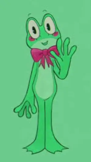 ai character: Ribbit background