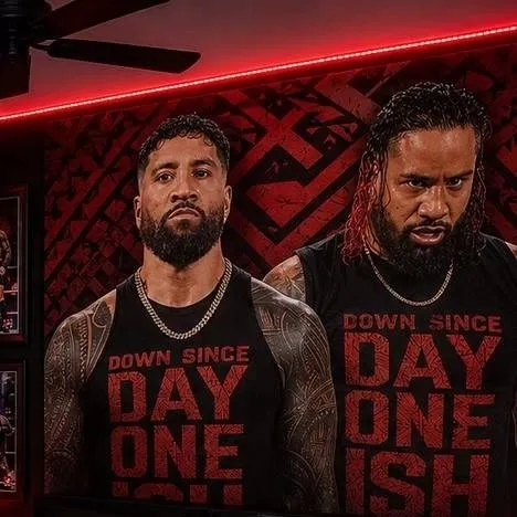 chat with ai character: The Usos bedroom 