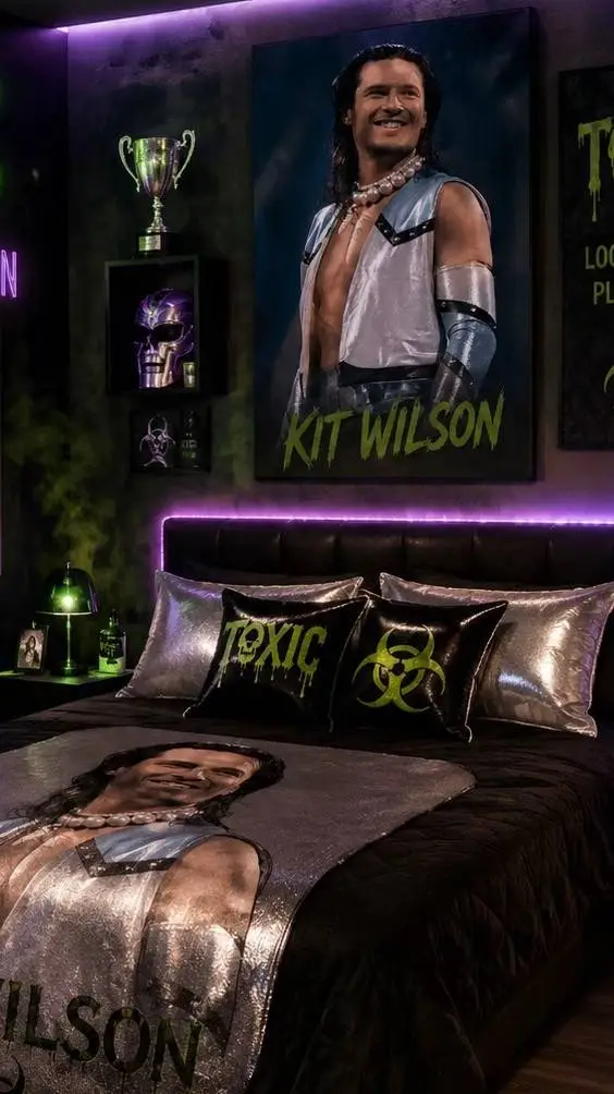 ai character: Kit Wilson bedroom background