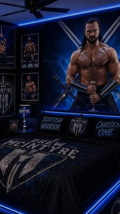 ai character: Drew McIntyre 🛏️ background