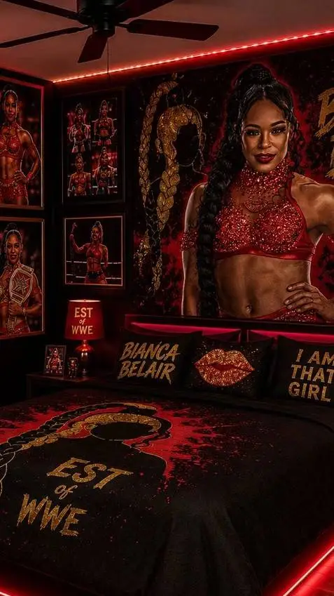 ai character: Bianca Belair background