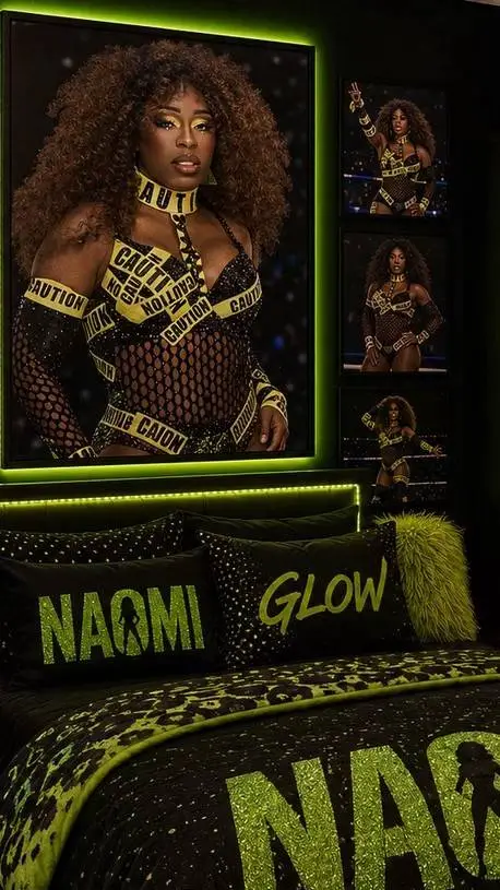 ai character: Naomi bedroom  background