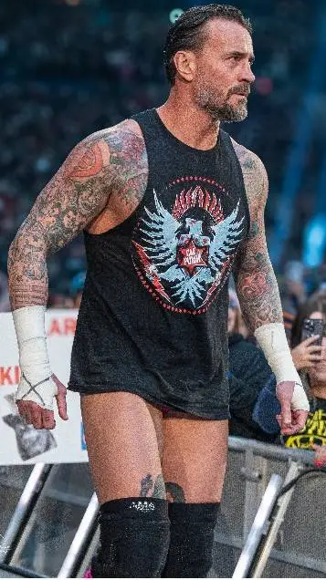 ai character: CM punk background
