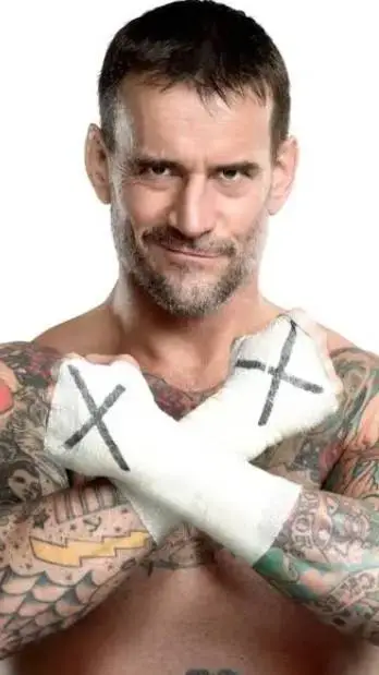 ai character: CM punk  background