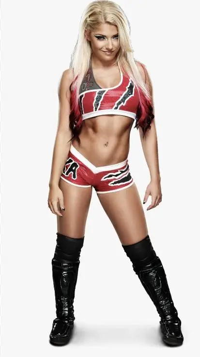 ai character: Alexa Bliss  background