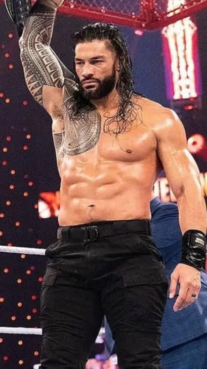 ai character: Roman reigns  background